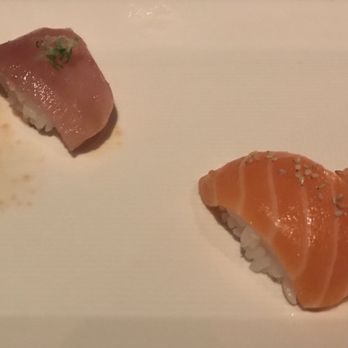 SUGARFISH | Flatiron - Albacore Sushi (2-Pc) and Salmon Sushi (2-Pc) - amazing - Sushi Bars Near Me - New York, New York