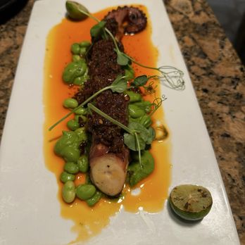 Novikov Miami - SPICY EDAMAME CHARRED OCTOPUS - Chinese Near Me - Miami, Florida Novikov Miami - SPICY EDAMAME CHARRED OCTOPUS - Chinese Near Me - Miami, Florida