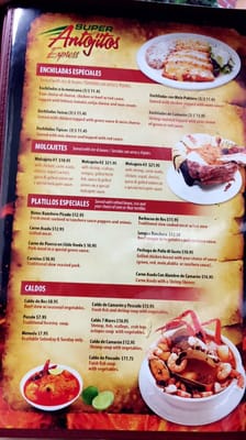 Menu photo 5 Super Antojitos Express Santa Ana, CA