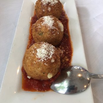 Rosso Vino - Arancini di Riso. Rice balls - Italian Near Me - Branford, Connecticut