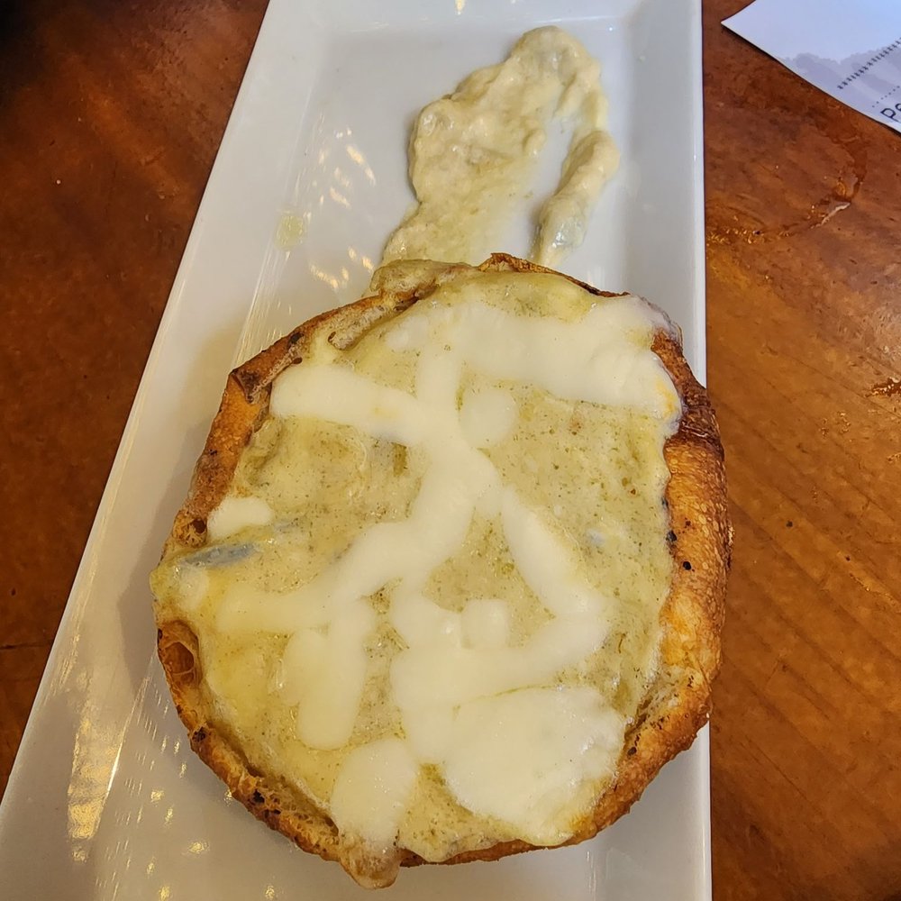 Le Romane - Bruschette Il Nostro Pane Cream of Carciofi and Cream of Formaggi -Artichoke and cheese cream - Italian Near Me - Barcelona, B Le Romane - Bruschette Il Nostro Pane Cream of Carciofi and Cream of Formaggi -Artichoke and cheese cream - Italian Near Me - Barcelona, B