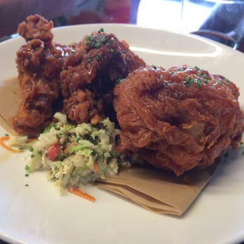 Manhattan Beach Post - Honey laced fried chicken - New American Near Me - Manhattan Beach, California