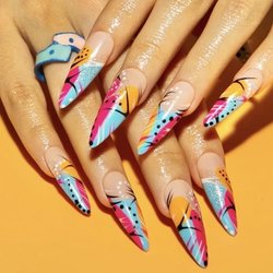 Kim Nails & Beauty Lounge - A clean, glossy finish in Emeryville--soft color, precise shaping, and an effortlessly polished manicure.