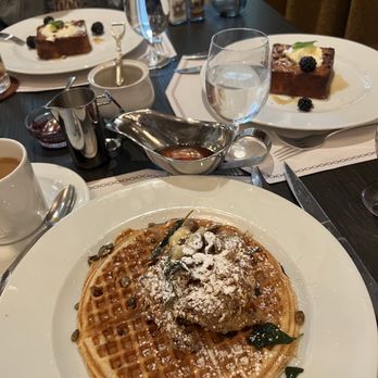 Bricks and Horses - Quail and waffle - Breakfast & Brunch Near Me - Fort Worth, Texas