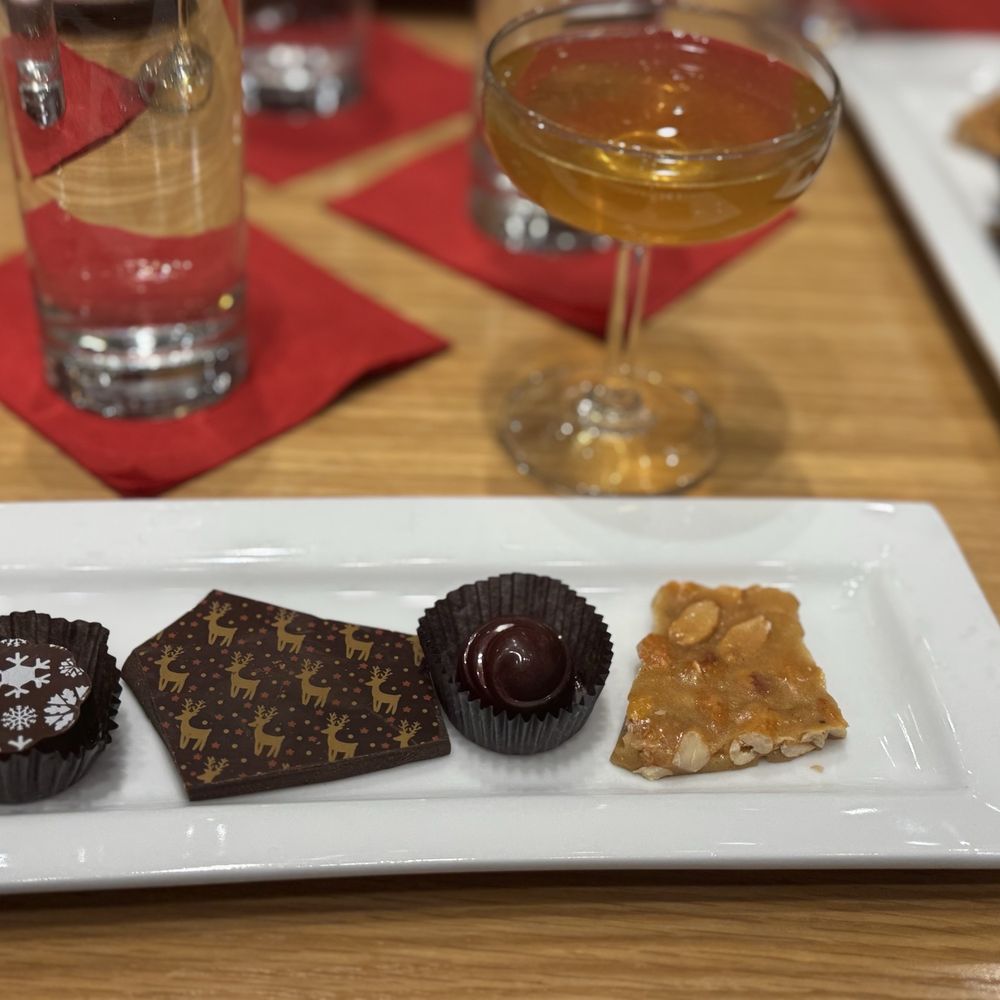 Indulgence Chocolatiers - Samplings with first cocktail - Chocolatiers & Shops Near Me - Brookfield, Wisconsin Indulgence Chocolatiers - Samplings with first cocktail - Chocolatiers & Shops Near Me - Brookfield, Wisconsin