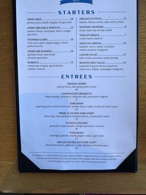 Menu photo 1 Pacific Grill Bandon, OR Menu photo 1 Pacific Grill Bandon, OR