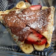 Photo of La Creperie - San Diego, CA, United States. My redone crepe was much better than that burnt thing they served me