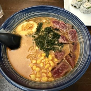 Hana Sushi - Spicy Tonkotsu Spicy Miso Ramen California Roll - Sushi Bars Near Me - Menifee, California Hana Sushi - Spicy Tonkotsu Spicy Miso Ramen California Roll - Sushi Bars Near Me - Menifee, California
