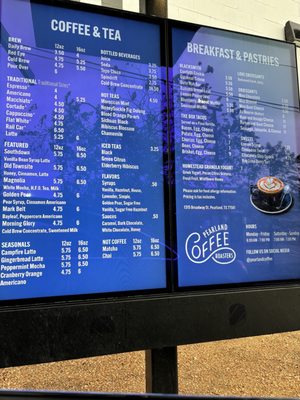 Menu photo 1 Pearland Coffee Roasters Pearland, TX Menu photo 1 Pearland Coffee Roasters Pearland, TX