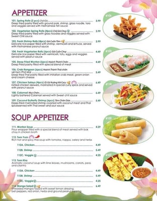 Menu photo 8 Lotus Hamilton, ON
