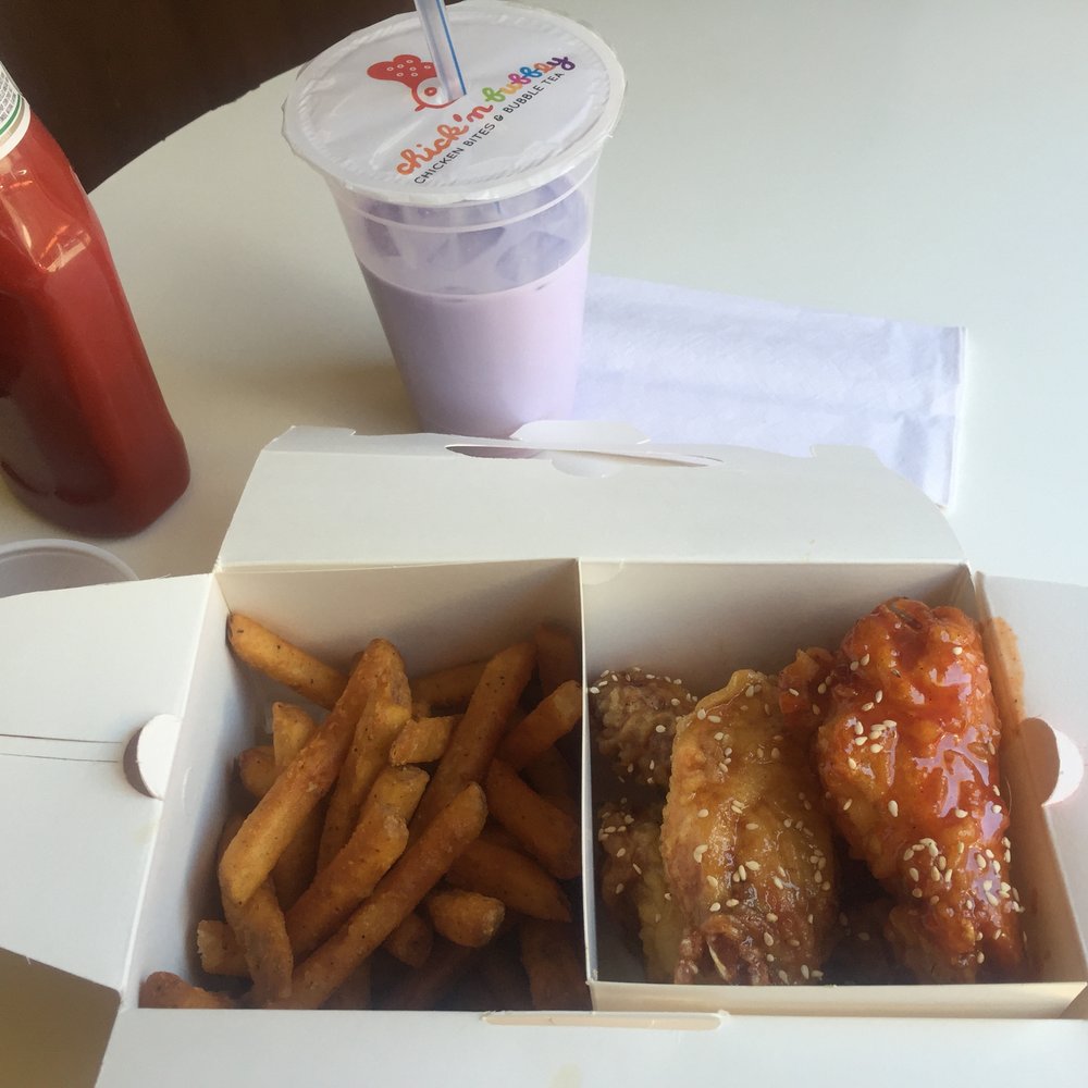 Chick'n Bubbly - $8.99 lunch combo - Korean Near Me - Pittsburgh, Pennsylvania