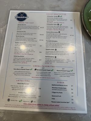 Menu photo 2 Bandoleros Cafe Cypress, CA Menu photo 2 Bandoleros Cafe Cypress, CA