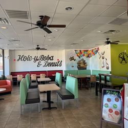 Hole-y Boba & Donuts - Inside seating