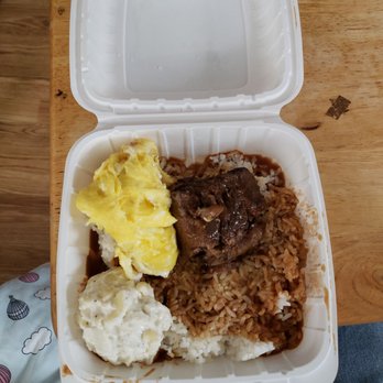 Hamada General Store - Braised beef loco moco 18$ SAD!!!! - Salad Near Me - Honolulu, Hawaii Hamada General Store - Braised beef loco moco 18$ SAD!!!! - Salad Near Me - Honolulu, Hawaii
