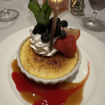 Scarlet's Steaks & Seafood - Crème brûlée - Seafood Near Me - D'Iberville, Mississippi