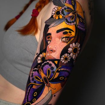 West Side Tattoo - Done by Jean Paul Maratt - Piercing Near Me - Colorado Springs, Colorado West Side Tattoo - Done by Jean Paul Maratt - Piercing Near Me - Colorado Springs, Colorado