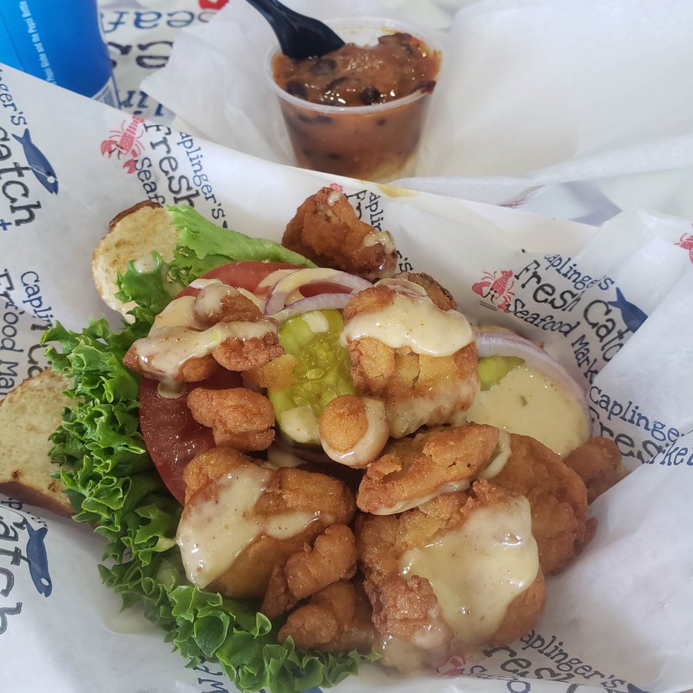 Caplinger's Fresh Catch - clam po' boy. #yum #ReviewsByRL - Seafood Markets Near Me - Indianapolis, Indiana Caplinger's Fresh Catch - clam po' boy. #yum #ReviewsByRL - Seafood Markets Near Me - Indianapolis, Indiana