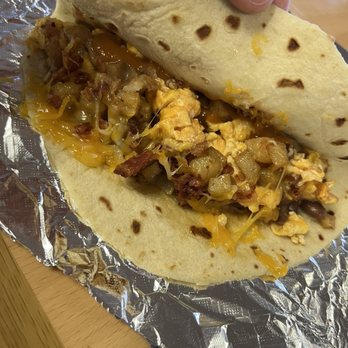 Los Bandidos - Cheeto: chorizo & eggs, bacon, eggs, and beans. My favorite taco in town. - Tacos Near Me - Nederland, Texas Los Bandidos - Cheeto: chorizo & eggs, bacon, eggs, and beans. My favorite taco in town. - Tacos Near Me - Nederland, Texas