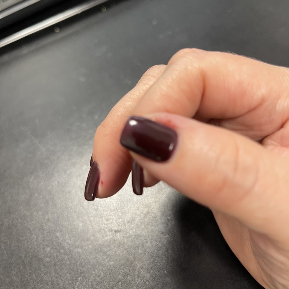 Star Nails - Cut on 3 fingers - Nail Salons Near Me - Garfield, New Jersey Star Nails - Cut on 3 fingers - Nail Salons Near Me - Garfield, New Jersey