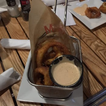 Grill Marks - Onion rings..yum - Burgers Near Me - Greenville, South Carolina Grill Marks - Onion rings..yum - Burgers Near Me - Greenville, South Carolina