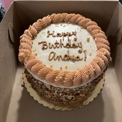 Baked Bliss Baking Company - GF sweet potato cake
