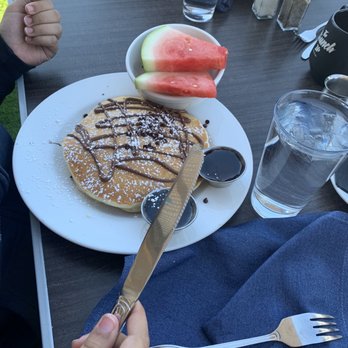 Hash Kitchen - Chocolate chip pancakes - Breakfast & Brunch Near Me - Scottsdale, Arizona