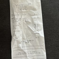BJ's Pizza House - This makes me irate, I ordered one large pizza, being charged, $29.11 a southern fried ,$8.99. In which I didn't order or get.