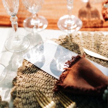 MTB Event Rentals - Moon Matte Dinner Fork & Knives, Melodia Glass Collection - Party Equipment Rentals Near Me - Los Angeles, California