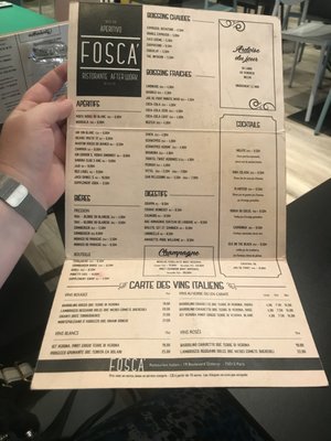 Menu photo 5 Fosca Paris, 75
