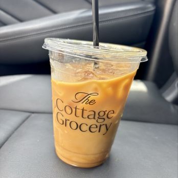 The Cottage Grocery - Iced latte with coconut milk - Bakeries Near Me - Houston, Texas The Cottage Grocery - Iced latte with coconut milk - Bakeries Near Me - Houston, Texas