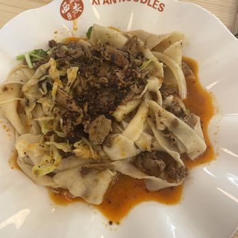 Xi'an Noodles - Spicy Cumin Lamb Biang Noodles No Soup - Chinese Near Me - Seattle, Washington Xi'an Noodles - Spicy Cumin Lamb Biang Noodles No Soup - Chinese Near Me - Seattle, Washington