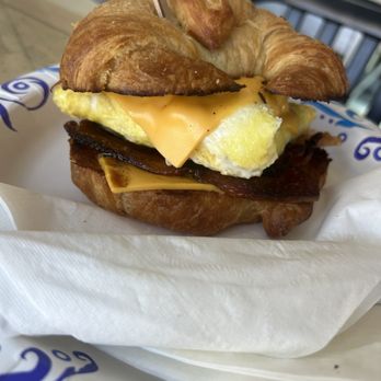 1842 Daily Grind & Mercantile - Bacon Breakfast Sammy - Coffee & Tea Near Me - Cedar Key, Florida
