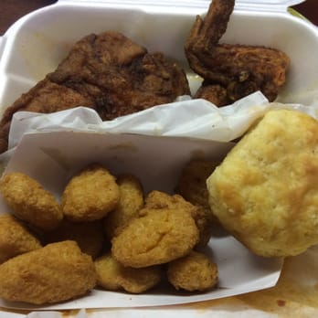 Uncle Lous Fried Chicken - 3 piece mild, corn nuggets and biscuit - Chicken Wings Near Me - Memphis, Tennessee Uncle Lous Fried Chicken - 3 piece mild, corn nuggets and biscuit - Chicken Wings Near Me - Memphis, Tennessee