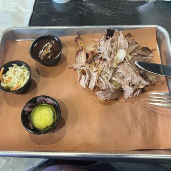 Smoke & Barrels - Pulled pork. It was delicious. - Barbeque Near Me - Evans, Georgia Smoke & Barrels - Pulled pork. It was delicious. - Barbeque Near Me - Evans, Georgia