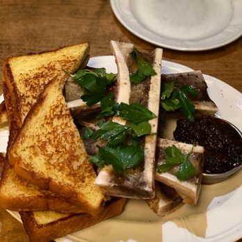 Au Cheval - Roasted Marrow Bones , Beef Cheek Marmalade & Toast - Bars Near Me - Chicago, Illinois Au Cheval - Roasted Marrow Bones , Beef Cheek Marmalade & Toast - Bars Near Me - Chicago, Illinois