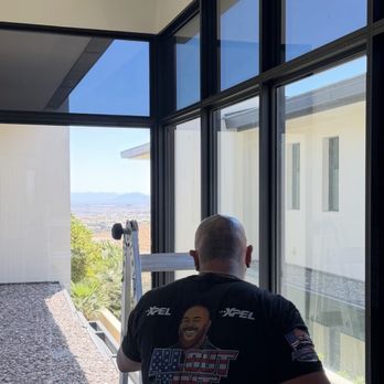 All Out Tint - Rob with All Out Tint adding a privacy heat rejecting tint to our home - Home Window Tinting Near Me All Out Tint - Rob with All Out Tint adding a privacy heat rejecting tint to our home - Home Window Tinting Near Me
