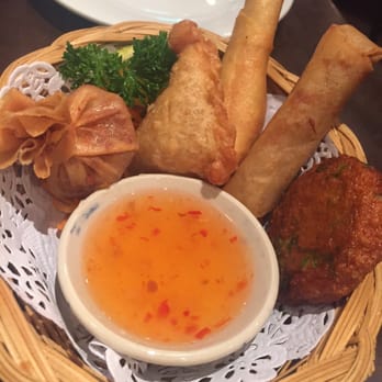 Thai on Street - The entree basket - a bit of everything - Thai Near Me - Brunswick East, VIC Thai on Street - The entree basket - a bit of everything - Thai Near Me - Brunswick East, VIC