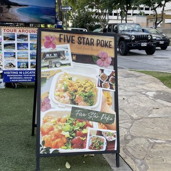 Five Star Poke - Poke Near Me - Honolulu, Hawaii