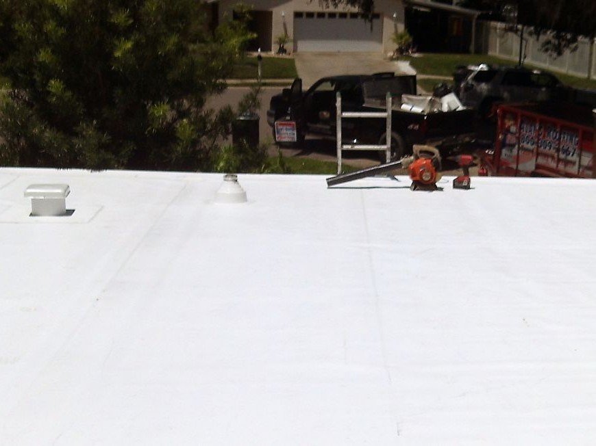 Slide of Alan's Roofing