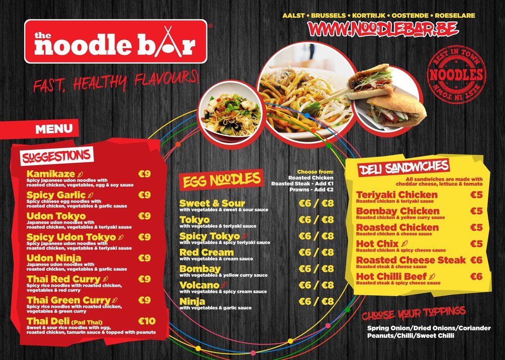 The Noodle Bar 48 Photos 25 Reviews Pan Asian Rue Du
