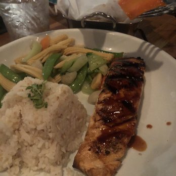 Camps Kitchen & Bar - Grilled Kung Pao Salmon - Gastropubs Near Me - Marietta, Georgia Camps Kitchen & Bar - Grilled Kung Pao Salmon - Gastropubs Near Me - Marietta, Georgia