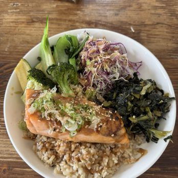 Plenty - Butter Miso Salmon Bowl - Coffee & Tea Near Me - Oakland, California