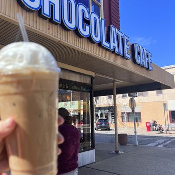 Chocolate Cafe - Large iced white chocolate mocha - Chocolatiers & Shops Near Me - Saint Joseph, Michigan Chocolate Cafe - Large iced white chocolate mocha - Chocolatiers & Shops Near Me - Saint Joseph, Michigan