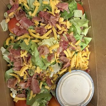 Sauce on the Side - Small Smokehouse Salad - Pizza Near Me - St. Louis, Missouri Sauce on the Side - Small Smokehouse Salad - Pizza Near Me - St. Louis, Missouri