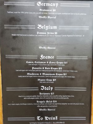 Menu photo 7 River's Place Bend, OR