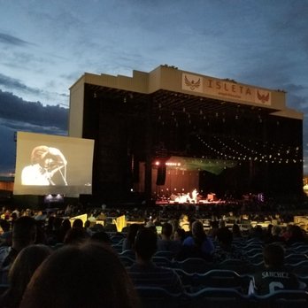 Isleta Amphitheater - Section 8, row Q, seat 25. View isn't much different from the lawn. - Venues & Event Spaces Near Me - Albuquerque, New Mexico