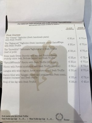 Menu photo 5 Tartufi & Friends Rome, RM