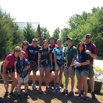 Sandy River Outdoor Adventures - Our group all ready to hit the trees!!! - Ziplining Near Me - Rice, Virginia Sandy River Outdoor Adventures - Our group all ready to hit the trees!!! - Ziplining Near Me - Rice, Virginia
