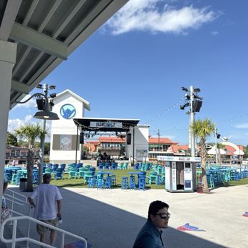 The Hangout - Outside stage - Burgers Near Me - Myrtle Beach, South Carolina