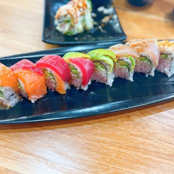 Heemo Sushi - Rainbow Roll - Sushi Bars Near Me - Duarte, California